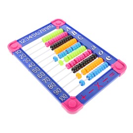 Hemoton 1pieza Abaco Educativo para Niño Niña Juguete Didáctico para Aprendizaje Matemático Contador De Colores Aleatorios Juguete De Cálculo para Niño Niña