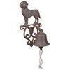 Esschert Design DB83 Rustic Cast Iron Doorbell Dog