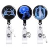 3Set Xray Badge Reel - Retractable Radiology Badge Reel, Radiology