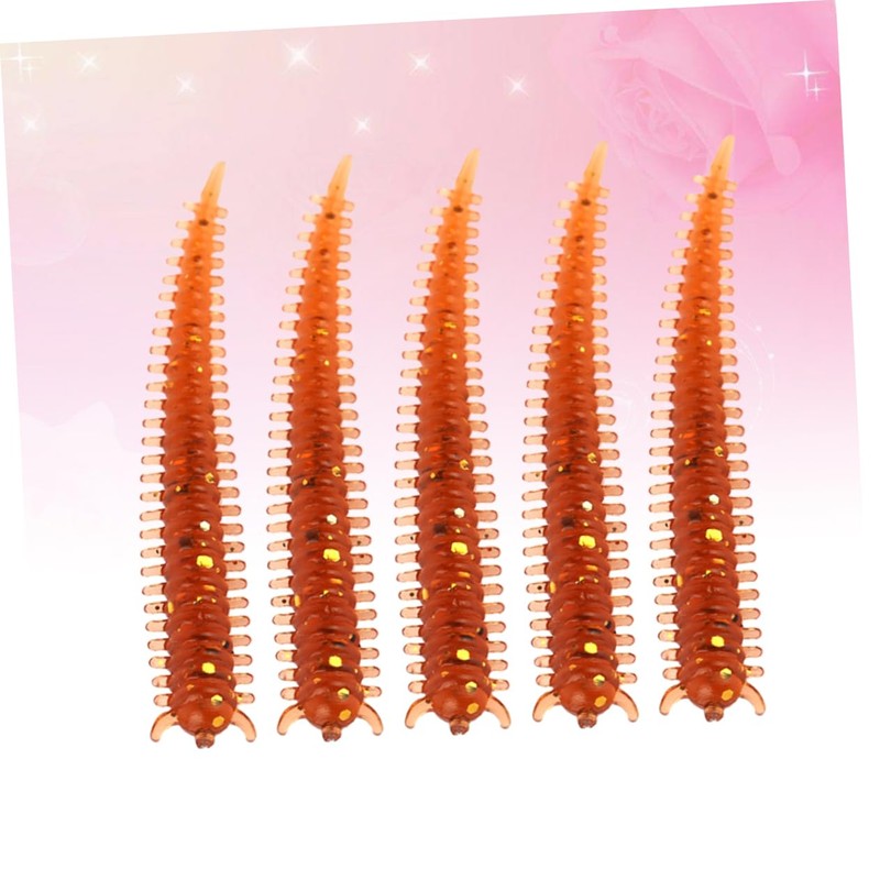 OHPHCALL Pcs Cm PVC Worm Shape Soft Lures g Weight