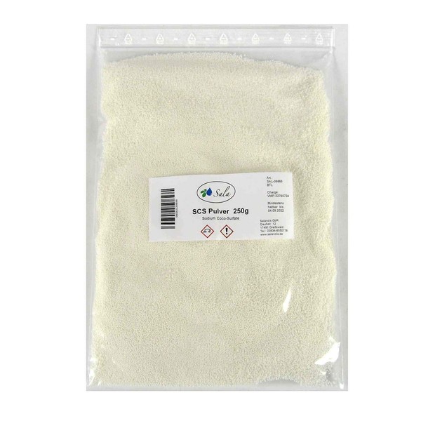 Sala SCS Sodium Coconut Sulphate Powder 250 g