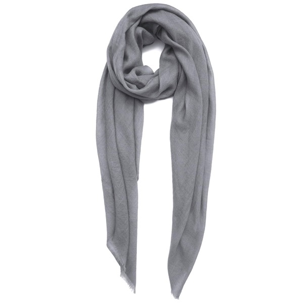 100% Handmade Cashmere Scarf MI Kashmir (Gift Box) Large Warm