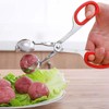2PCs Meatball Maker Scoops, None-Stick Meatball Maker Scoop with High