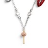COACH Womens Sweet Charm Bib Necklace