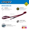 Rogz Airtech Classic Dog Lead, Platinum Grey, Medium