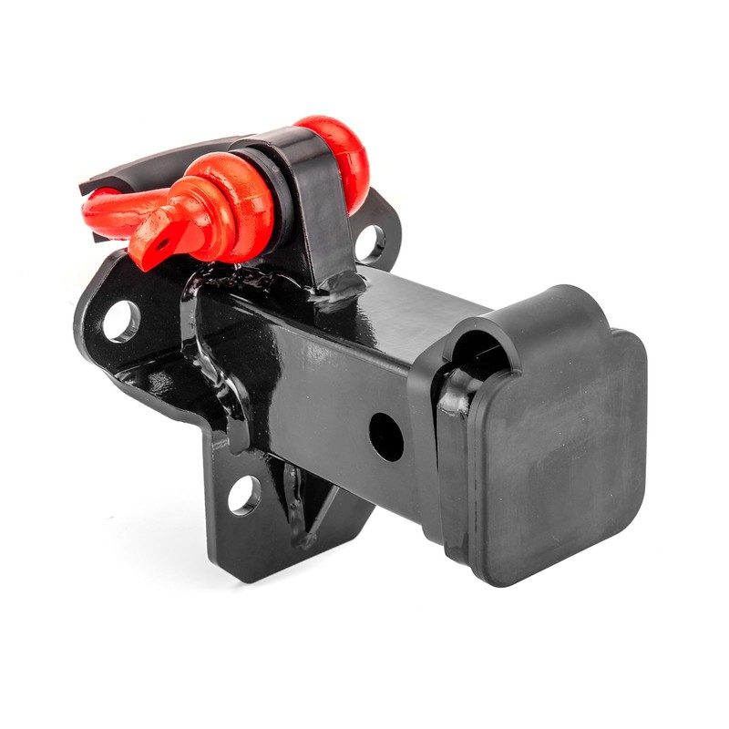 WeiSen 2" Rear Towing Trailer Receiver Hitch with 3/4" D-ring