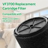 VF3700 Replacement Foam Filter Wet Application Compatible with RIDGID 3-4.5
