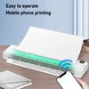 Portable Wireless Printer 8.5 X 11in US Letter Mini Bluetooth