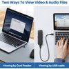 RigWig HD 1080P Noise Reduction Camera, 180° Rotatable Lens Body