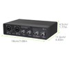 USB Audio Interface, LiNKFOR 2i2 Audio Interface for PC 24