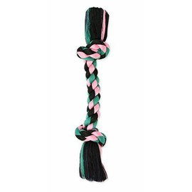 Mammoth Pet Products Mammth Ctn Clr Rpe Bne Dog Toys Rubber 6" Mini