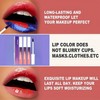 3Pcs Long Lasting Matte Peel Off Lip Stain, Tint, and