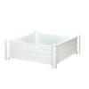 Nuvue Garden Bed WHT 15X48