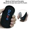 Dr.Foot - Zapata para pies, negro, 1.4" Height