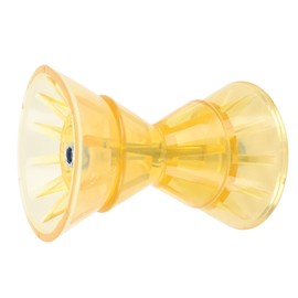 Boat Trailer Roller Assembly - 1/2in Shaft 7.2in Length Bow Roller PU Shock Absorption Long Lasting Bow Stop for Yacht