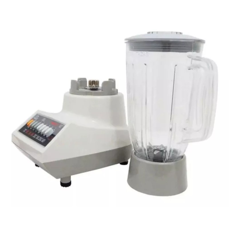 Man Licuadora Man LPU-5071 1.25 L blanca con vaso de