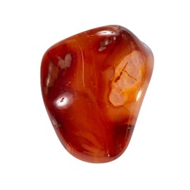 The Chrysalis Stone | Carnelian | Tumbled Stone | Size 0.75" - 1.25" | 1 Pc | Crystals and Healing Stones, Spiritual Gifts for Women, Reiki, Chakra, Witchcraft, Yoga, Meditation Accessories