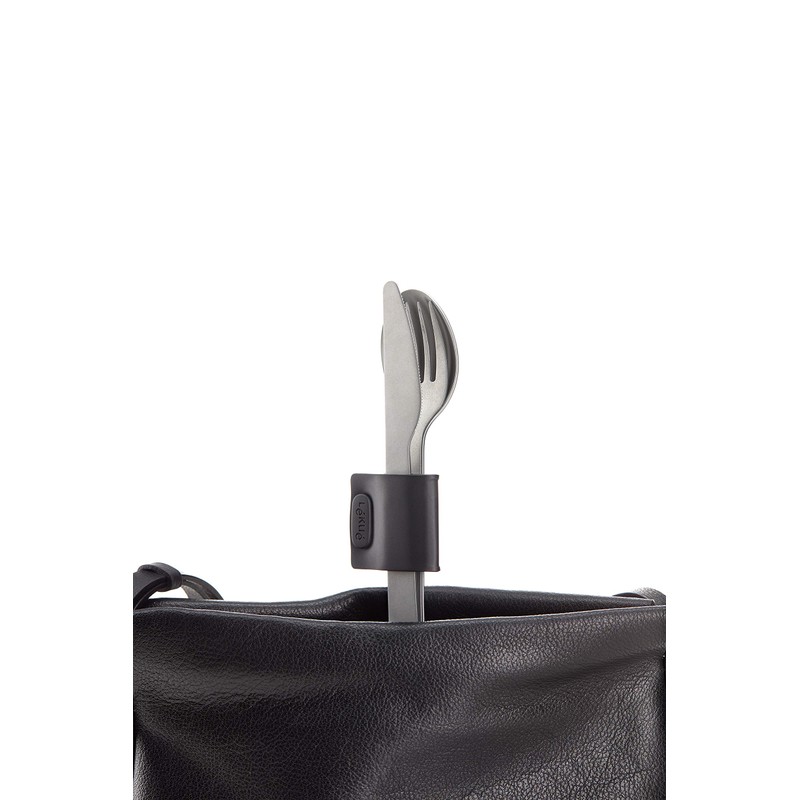 Lékué 301000 Cutlery Set for Taking Away, Silver