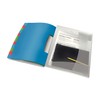 Esselte A4 Divider Book, Translucent, Integrated Index with 12 Compartments,