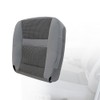 FZJDSD Gray Driver Side Bottom Replacement Cloth Seat Cover Compatible