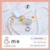 Elecom AVA-AP5UCACR AirPods 3rd Generation Case, Cute & me, Aurora
