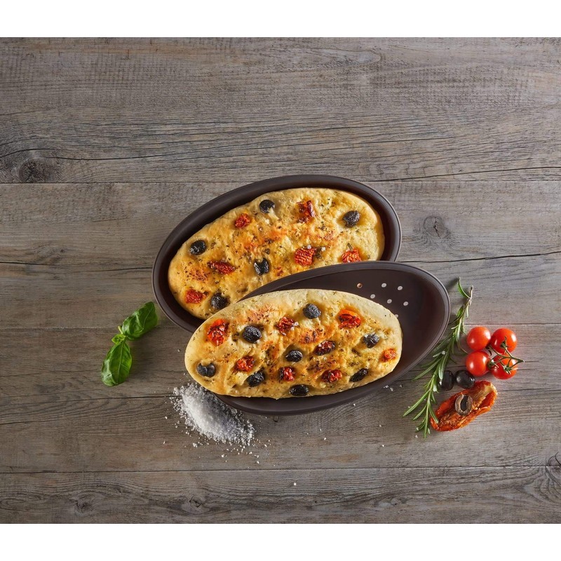 Lurch 85056 Flexiform Pizza (2er Set)/ Backform für Pizza aus