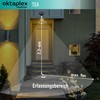 Oktaplex Tea Outdoor Motion Sensor 360 Degrees Including Remote Control