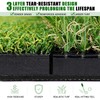 BIRDIEBLAST Premium Golf Hitting Mat, 10mm Foam Padding with Rubber
