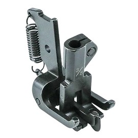 Blooy - Walking Presser Foot Set with Center Guide Fit Double Needle Sewing Machine Consew 369RB JUKI LU-1560 Typical GC20606 4420 20518 (3/8)