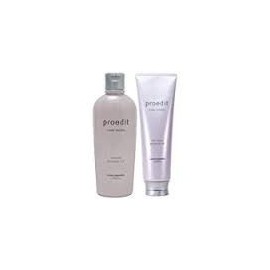 Rubel Pro Edit Shampoo Bounce Fit 10.1 fl oz (300 ml) & Treatment Bounce Fit Plus, 8.5 fl oz (250 ml) Set