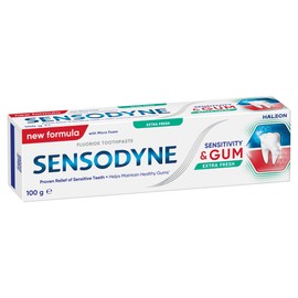 Sensodyne Toothpaste, Sensitivity & Gum, Extra Fresh, 100g