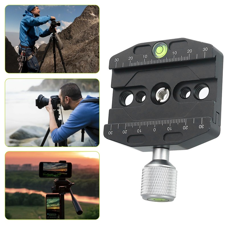 JRSHIRLEYLTD 70 mm Quick Release Clamp with Arca Swiss Clamp