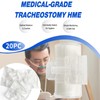 20-Pack HME 1500 T-Shape Tracheostomy Heat and Moisture Exchanger with