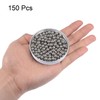 uxcell 150pcs 6mm 201 Stainless Steel Bearing Balls G200 Precision