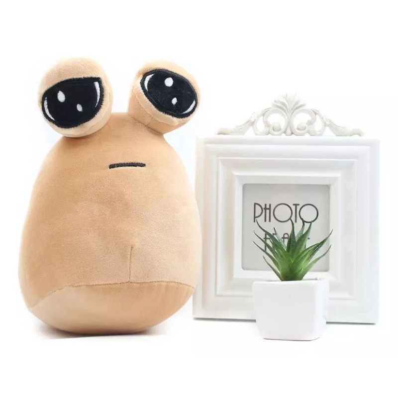 Yooshi Pou Triste Mayoreo 10pz Peluche Juguete Emocion Muñeco Alien