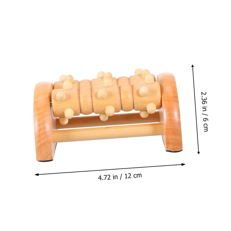 ORFOFE Foot Massager Roller Reflexology Tool for Deep Muscle Massage