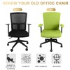 Tallew 4 Pcs Office Chair Covers Set Computer Universal Protective