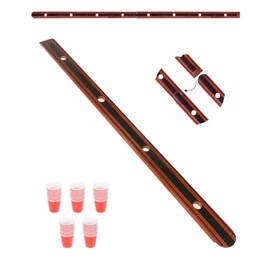 4 or More Person Shot Board, Unique Head-Tail Connection Design, Mutiple Together into Longer Ski Board, With 50 Cute Cups and Assembly Tools. Perfect for Mega Party and Celebrations
