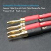 UCINNOVATE Banana Plug Coated 13 AWG Gold Plated Speaker Cable
