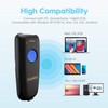 NADAMOO NADAMOO Wireless Barcode Scanner Compatible with Bluetooth, with Charging