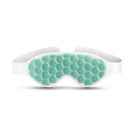 Eye Basics Cooling Eye Compress Mask, Reusable Gel Eye Mask for Relieving Eye Discomfort Due to Migraines, Puffy Eyes, Dark Circles, Headaches, and Tired Eyes, Hot or Cold, Unisex