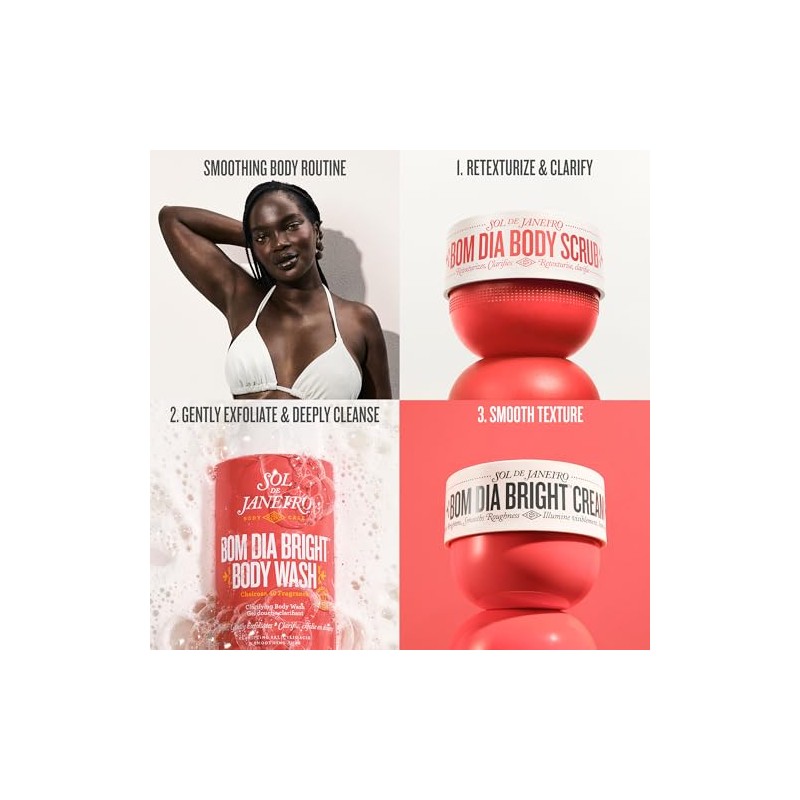 Bom Dia Body Scrub by Sol de Janeiro for Unisex