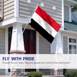 ANLEY Fly Breeze 3x5 Feet Yemen Flag - Vivid Color and Fade proof - Canvas Header and Double Stitched - Republic of Yemen Flags Polyester with Brass Grommets 3 X 5 FT