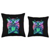 Mantis with Sunglasses Throw Pillow