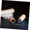 BIUDECO 3pcs Bamboo Diy Lipstick Tube Refillable Lip Gloss Container