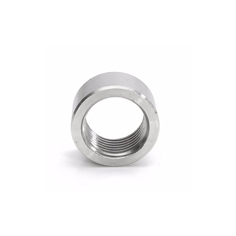 ChaRLes M18X1.5 Round Sensor Nut Thread Stainless Steel Exhaust Pipe