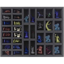 Feldherr FS040A012 Foam Insert Compatible with Dungeons and Dragons - 34 Miniatures