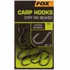Fox Carp Hooks Stiff Rig Beaked Size 4