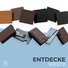 WEST Slim Wallet Men's and Magnetic Closure | Credit Card