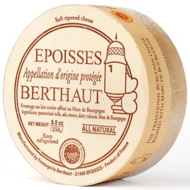 French Cheese Epoisses AOC - 8.8 oz / 250 g - OVERNIGHT GUARANTEED